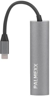 Хаб (разветвитель) PALMEXX PX/HUB-077, серый