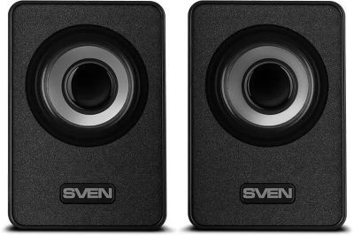 Колонки Sven 135,  2.0,  черный [sv-020231]