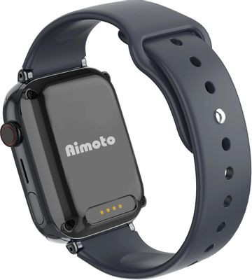 Смарт-часы Кнопка Жизни Aimoto Concept,  43мм,  1.85",  черный/черный [9240201]