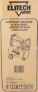 Компрессор поршневой Elitech КПМ 200/24 Промо масляный [191973]