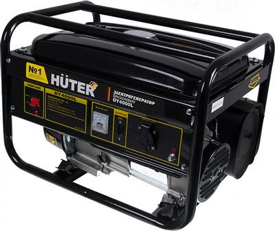 Бензиновый генератор Huter DY4000L, 220 В, 3.3кВт [64/1/21]