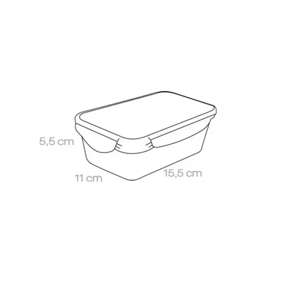 Контейнер прямоугольный Tescoma FRESHBOX, 0,4 л