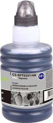Чернила Cactus CS-EPT03V14A 101BK, для Epson, 127мл, черный пигментный