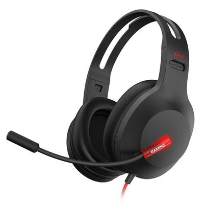 Гарнитура игровая Edifier G1,  для компьютера, накладные,  проводные, черный