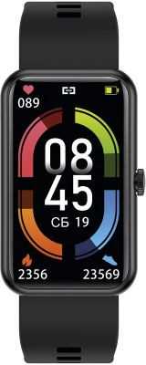 Смарт-часы SunWind SW45,  1.47",  черный/черный [sw45b]