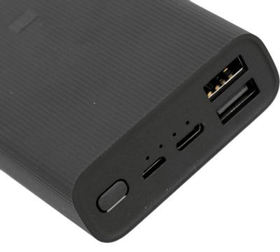 Внешний аккумулятор (Power Bank) Xiaomi Mi Power Bank 3 Ultra Compact,  10000мAч,  черный [bhr4412gl]
