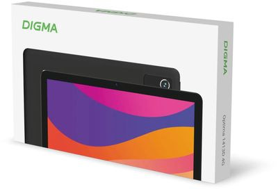 10.1" Планшет Digma Optima 1413D 4G 4/64 GB T606 4G, 1280 x 800, Android 13, черный [ts1293pl]