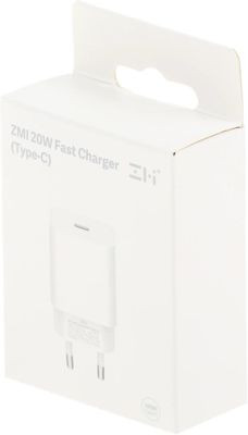 Сетевое зарядное устройство ZMI HA716,  USB type-C,  20Вт,  3A,  белый [ha716 white]