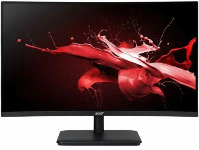 27" Монитор Acer Nitro ED270Xbiipx,  1920x1080,  VA,  240Гц,  1хHDMI,  1хDP,  изогнутый, черный [um.he0ee.x01]