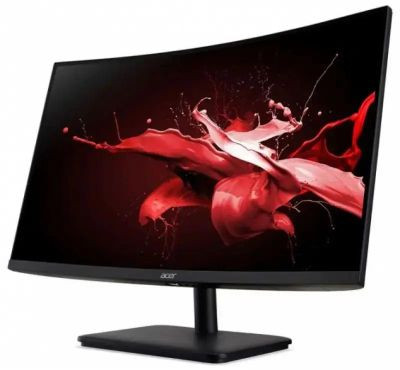 27" Монитор Acer Nitro ED270Xbiipx,  1920x1080,  VA,  240Гц,  1хHDMI,  1хDP,  изогнутый, черный [um.he0ee.x01]