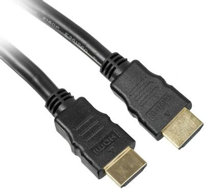 Кабель аудио-видео Buro HDM 2.0,  HDMI (m)  -  HDMI (m) ,  ver 2.0,  1.8м, GOLD,  черный [bhp ret hdmi18-2]