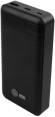 Внешний аккумулятор (Power Bank) Cactus CS-PBFSET-20000,  20000мAч,  черный