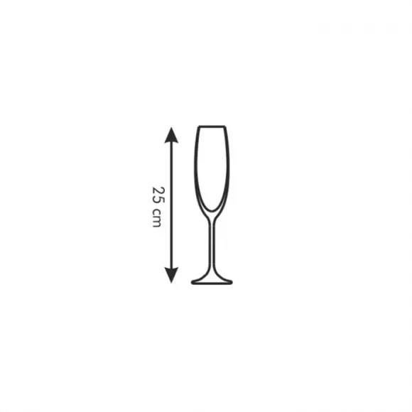 Бокалы для шампанского Tescoma SOMMELIER 210 мл, 6 шт