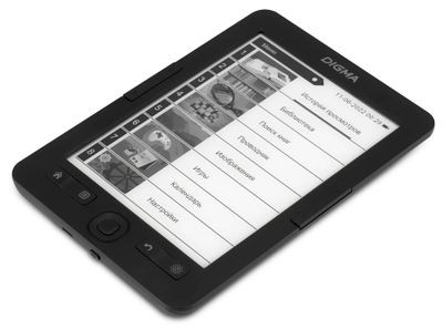 Электронная книга Digma R654,  6", графит