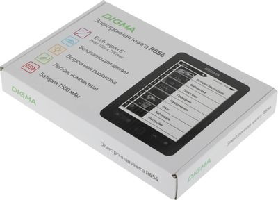 Электронная книга Digma R654,  6", графит