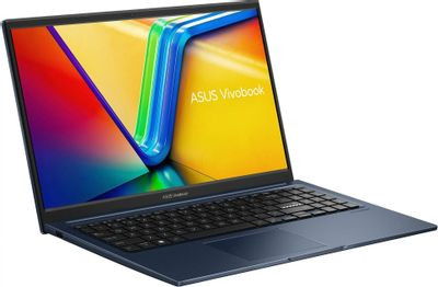 Ноутбук ASUS Vivobook 15 X1504ZA-BQ1143 15.6", IPS, Intel Core i3 1215U 1.2ГГц, 6-ядерный, 8ГБ DDR4, 512ГБ SSD,  Intel UHD Graphics, без операционной системы, синий [90nb1021-m01nx0]
