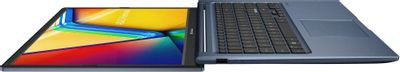 Ноутбук ASUS Vivobook 15 X1504ZA-BQ1143 15.6", IPS, Intel Core i3 1215U 1.2ГГц, 6-ядерный, 8ГБ DDR4, 512ГБ SSD,  Intel UHD Graphics, без операционной системы, синий [90nb1021-m01nx0]