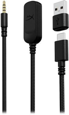 Гарнитура игровая HYPERX Cloud III,  для компьютера и игровых консолей, мониторные,  проводные, черный  [727a8aa]