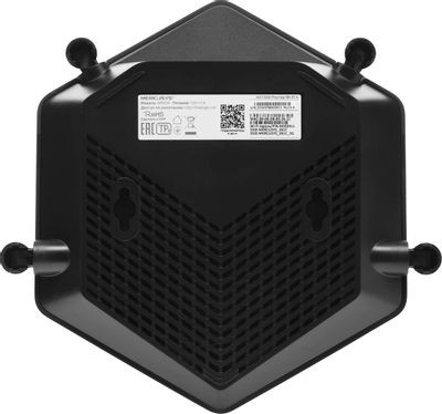 Wi-Fi роутер MERCUSYS MR60X,  AX1500,  черный