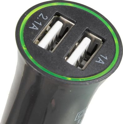 Автомобильное зарядное устройство Buro XCJ-041-2.1A,  2xUSB,  10.5Вт,  2.1A,  черный