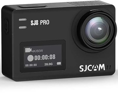 Экшн-камера SJCAM SJ8-PRO 4K,  WiFi,  черный [sjcam-sj8-pro]