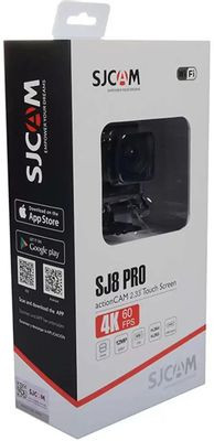 Экшн-камера SJCAM SJ8-PRO 4K,  WiFi,  черный [sjcam-sj8-pro]