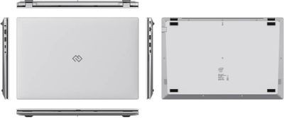 Ноутбук Digma EVE C5802 15.6", IPS, Intel N100 0.8ГГц, 4-ядерный, 8ГБ LPDDR5, 256ГБ SSD,  Intel UHD Graphics  интегрированное, Windows 11 Professional, серебристый [dn15n1-8cxw01]