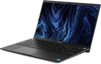 Ноутбук Digma Pro Sprint M 15.6", 2023, IPS, Intel Core i3 1115G4 3.0ГГц, 2-ядерный, 8ГБ DDR4, 256ГБ SSD,  Intel UHD Graphics, Windows 11 Professional, темно-серый [dn15p3-8cxw02]