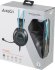 Гарнитура A4TECH Fstyler FH200U,  для компьютера, накладные,  проводные, серый  / синий [fh200u blue]