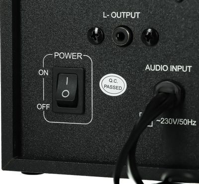 Колонки Defender Aurora S20,  2.0,  черный [65419]