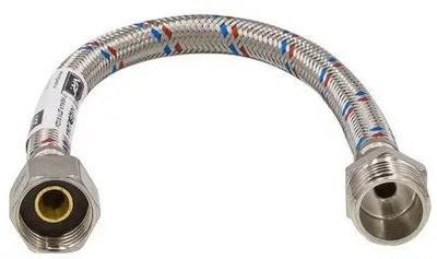 Подводка для смесителей и кранов VRT 1/2" - 1/2", 1000мм, внутренняя - наружная [3001700336]