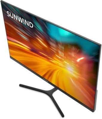 23.8" Монитор SunWind SM-24FI223,  1920x1080,  IPS,  100Гц,  1хHDMI,  1хDP,  черный [sm24sb02]