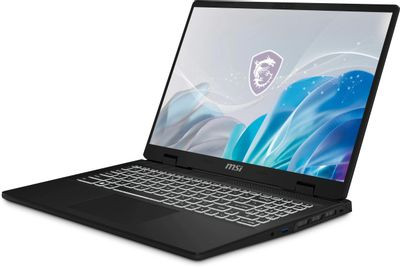 Ноутбук игровой MSI Creator M16 HX C14VFG-035RU 16", IPS, Intel Core i7 14700HX 2.1ГГц, 20-ядерный, 16ГБ DDR5, 1ТБ SSD,  NVIDIA GeForce  RTX 4060 для ноутбуков - 8 ГБ, Windows 11 Professional, серый [9s7-15p212-035]