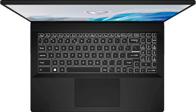 Ноутбук игровой MSI Creator M16 HX C14VFG-035RU 16", IPS, Intel Core i7 14700HX 2.1ГГц, 20-ядерный, 16ГБ DDR5, 1ТБ SSD,  NVIDIA GeForce  RTX 4060 для ноутбуков - 8 ГБ, Windows 11 Professional, серый [9s7-15p212-035]