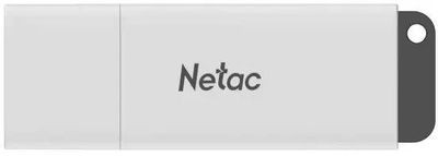 Флешка USB NETAC U185 32ГБ, USB3.0, белый [nt03u185n-032g-30wh]