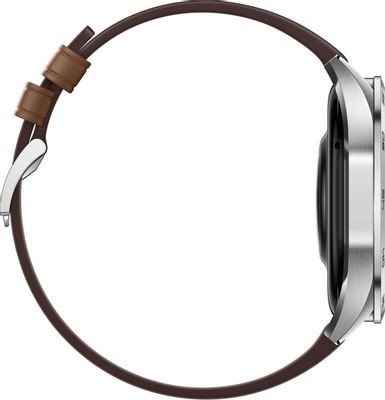 Смарт-часы Huawei Watch GT 4 Phoinix-B19L,  46мм,  1.43",  коричневый/серебристый [55020bgx]