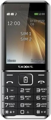 Сотовый телефон TeXet 421D-TM,  черный