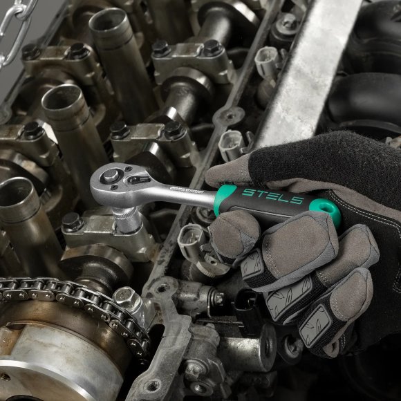 Набор инструментов, 1/2", 1/4", CrV, пластиковый кейс 88 предметов Stels