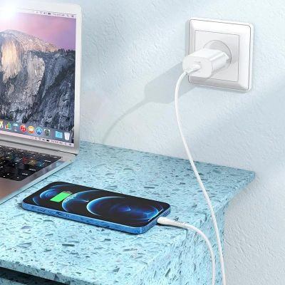 Сетевое зарядное устройство Hoco N22, USB type-C, 25Вт, белый Сетевое зарядное устройство Hoco N22, USB type-C, 25Вт, белый