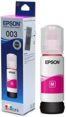 Чернила Epson 003 C13T00V398, для Epson, 65мл, пурпурный