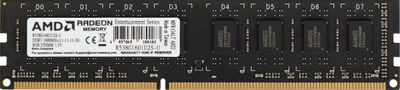 Оперативная память AMD R538G1601U2S-U DDR3 -  1x 8ГБ 1600МГц, DIMM,  Ret