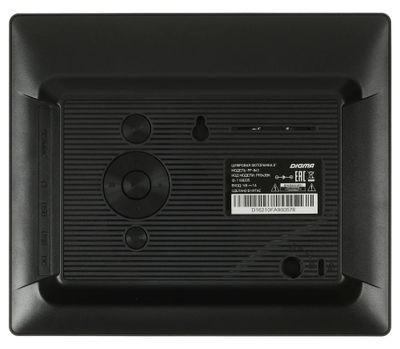 Цифровая фоторамка Digma PF-843 IPS,  8", черный [pf843bk]
