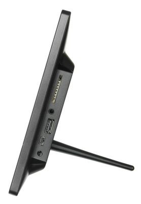 Цифровая фоторамка Digma PF-843 IPS,  8", черный [pf843bk]