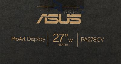 27" Монитор ASUS ProArt PA278CV,  2560x1440,  IPS,  75Гц,  1хHDMI,  2хDP,  1хType-С, черный и серебристый [90lm06q1-b02370(b01370)]