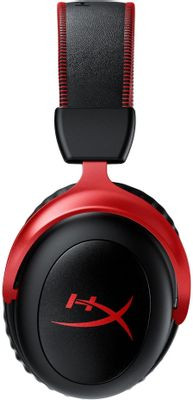 Гарнитура игровая HYPERX Cloud II (CL002),  для компьютера, мониторные,  радио, черный  / красный [4p5k4aa]