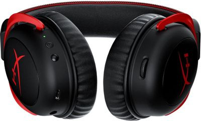 Гарнитура игровая HYPERX Cloud II (CL002),  для компьютера, мониторные,  радио, черный  / красный [4p5k4aa]