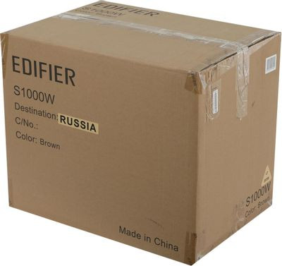 Колонки Bluetooth/Wi-Fi Edifier S1000W,  2.0,  коричневый