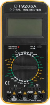 Мультиметр цифровой Ресанта DT 9205A, ручной