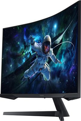 32" Монитор Samsung Odyssey G5 S32CG550EI,  2560x1440,  VA,  165Гц,  1хHDMI,  1хDP,  изогнутый, черный [ls32cg550eixci]