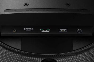 32" Монитор Samsung Odyssey G5 S32CG550EI,  2560x1440,  VA,  165Гц,  1хHDMI,  1хDP,  изогнутый, черный [ls32cg550eixci]